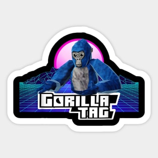 Monkey Tag Gorilla VR Gamer Sticker